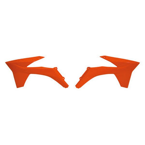 Rtech Radiator Shrouds - KTM 125-530 EXC SX EXCF SXF - Orange