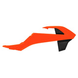 Rtech Radiator Shrouds - KTM 65SX Orange/Black