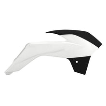 Load image into Gallery viewer, Rtech Radiator Shrouds - KTM 85SX 13-17 WHITE BLACK