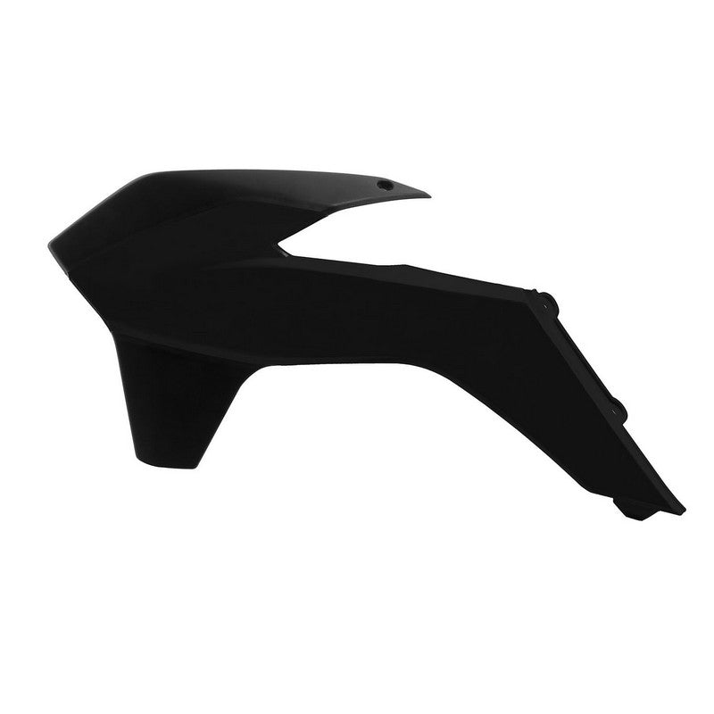 Rtech Radiator Shrouds - KTM 125-500 XC SXF EXC EXCF 13-16 - Black