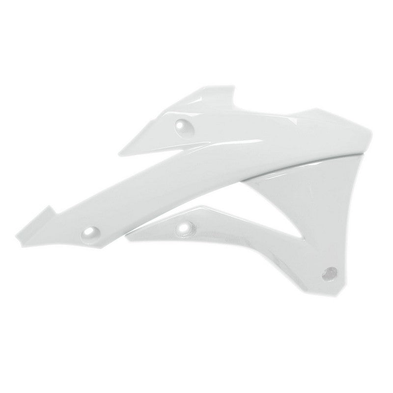 Rtech Radiator Shrouds - Kawasaki KX85 KX100 14-21 - White