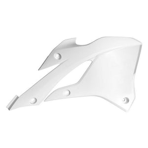 Rtech Radiator Shrouds - Kawasaki KX85 KX100 KX112 22-24 - White