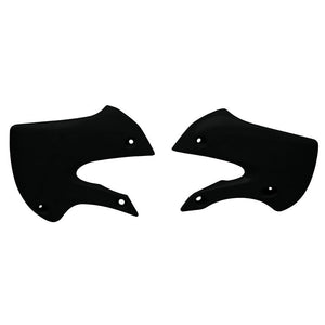 Rtech Radiator Shrouds - RM65 KX65 KLX110 - BLACK