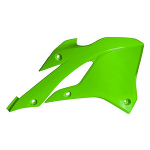 Rtech Radiator Shrouds - Kawasaki KX85 KX100 KX112 22-24 - Green