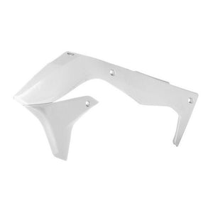 Rtech Radiator Shrouds - KX450F 16-18 WHITE