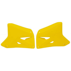Rtech Radiator Shrouds - Suzuki RM125 RM250 01-12 - Yellow
