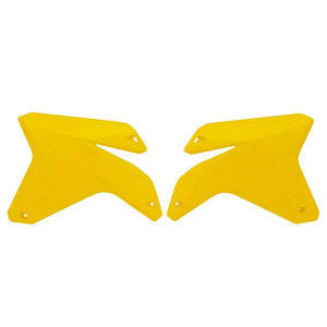 Rtech Radiator Shrouds - Suzuki RMZ450 05-06 - YELLOW