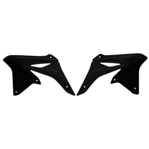 Rtech Radiator Shrouds - Suzuki RMZ250 10-18 - BLACK