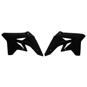 Rtech Radiator Shrouds - Suzuki RMZ250 07-09 - BLACK