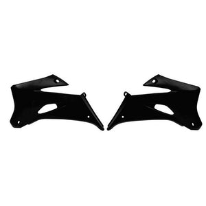 Rtech Radiator Shrouds - Yamaha WR250F 07-14 WR450F 07-11 - Black