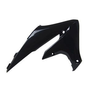 Rtech Radiator Shrouds - Yamaha YZ450F YZ250F YZ450FX YZ250FX - BLACK