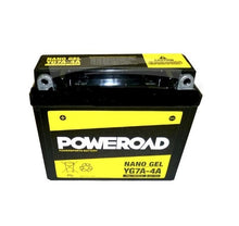 Load image into Gallery viewer, Poweroad YG7A-4A YB7BB Nano Gel Motorcycle Battery