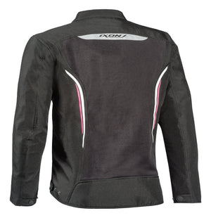 Ixon Ladies Cool Air Jacket - C Size - Black/White/Pink