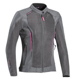 Ixon Ladies Cool Air Jacket - Grey/Pink