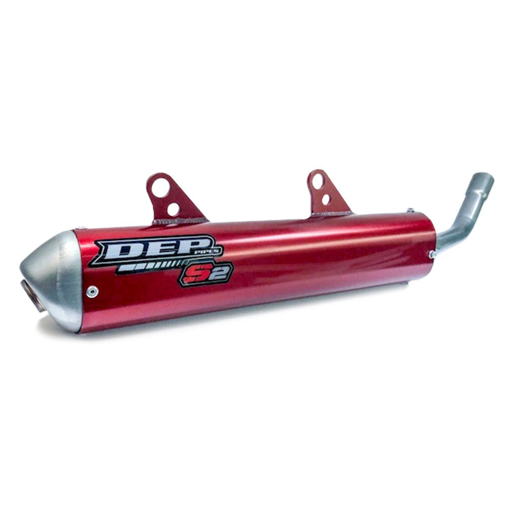 DEP Standard Slip On Muffler - BETA 250RR 300RR 14-19 RED