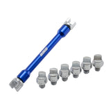 DRC Pro Spoke Wrench Tool Set - Blue