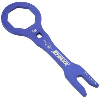 DRC 49mm Pro Fork Cap Wrench - Blue