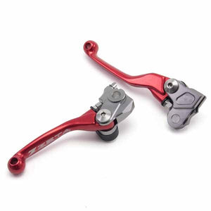 Zeta Pivot Lever Set - Suzuki Kawasaki - Red