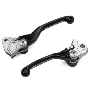 Zeta Pivot Lever Set - Yamaha YZ250FX YZ450FX - Black