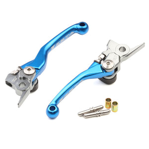 Zeta Pivot Lever Set - Husqvarna KTM 65-85 - Blue