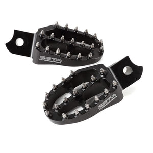 Zeta Alloy Foot Pegs - Husqvarna KTM - Black