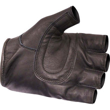 Load image into Gallery viewer, Dririder Small Fingerless Leather Motorcycle Gloves