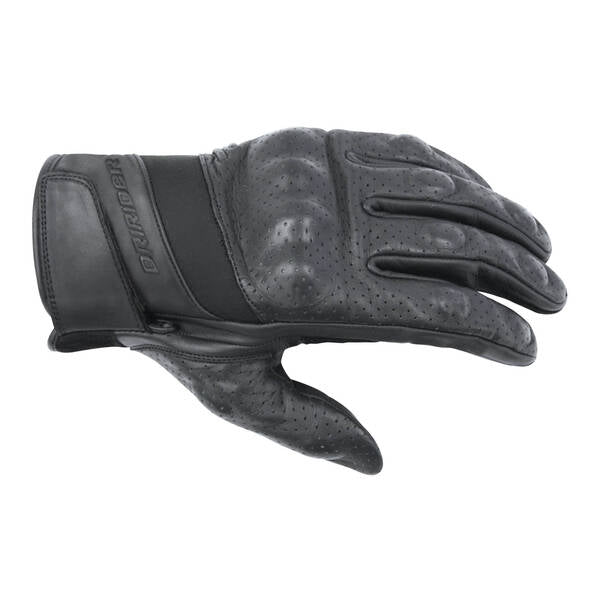 Dririder : 4X-Large : Summer : Black Leather : Tour Air Glove