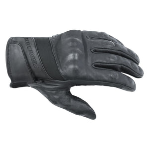 Dririder : Medium : Summer : Black Leather : Tour Glove