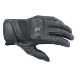 Dririder : Large : Summer : Black Leather : Tour Glove