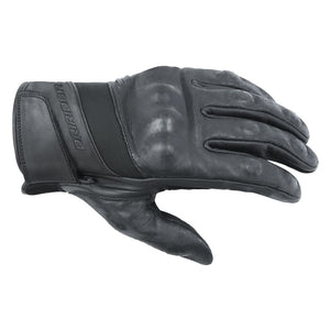 Dririder : 3X-Large : Summer : Black Leather : Tour Glove