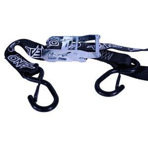 Oneal Deluxe Ratchet Tie Downs - 38mm Wide - Pair