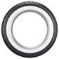 Dunlop 180/65-16 American Elite Rear Tyre - 81H Bias TL - White Wall