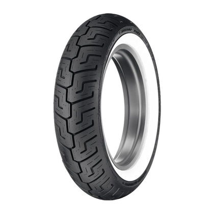 Dunlop 160/70-17 D401 Rear Cruiser Tyre - 73H Bias TL - White Wall