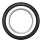 Dunlop 150/80-16 D401 Rear Cruiser Tyre - 71H Bias TL - White Wall