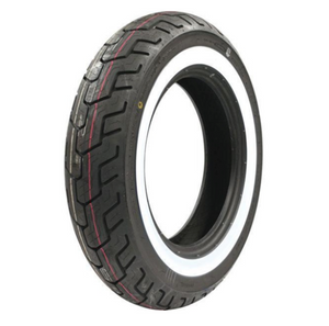 Dunlop 150/90-15 D404 Rear Tyre - 74H Bias TL - White Wall