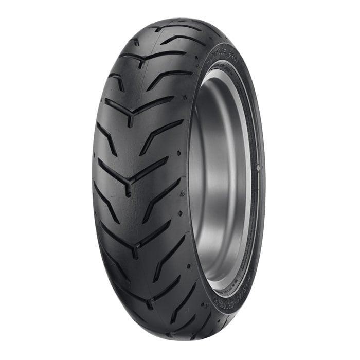 Dunlop 180/55-18 D407 Rear Tyre - 80H Bias TL - Harley Davidson Branded