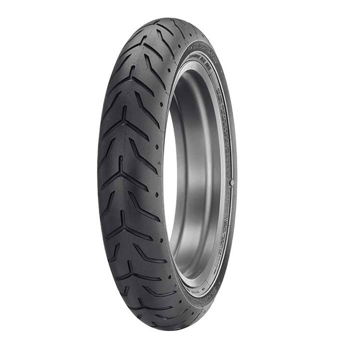 Dunlop 130/60-21 D408 Front Tyre - 63H Bias TL - Harley Davidson Branded