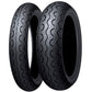Dunlop 90/90-18 TT100GP Front / Rear Vintage Tyre - 51H Bias TL