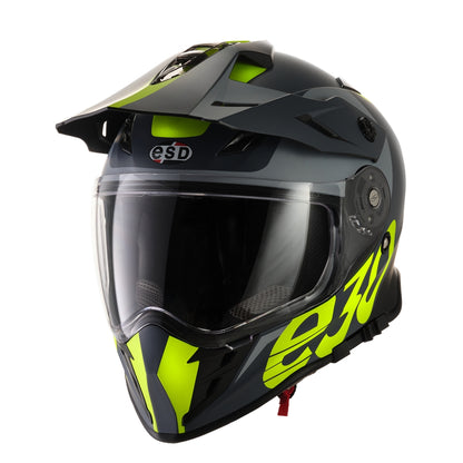 ELDORADO E30 Adventure Helmet - FLURO GRAPHIC