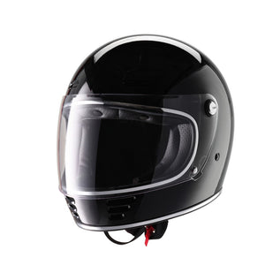 ELDORADO E70 RETRO HELMET - GLOSS BLACK