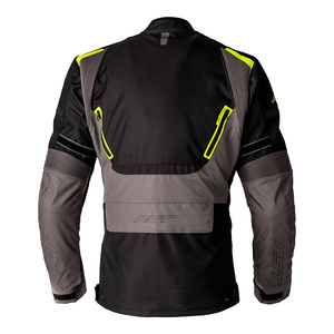 RST : Large (44) Endurance Jacket - Black/Grey/Yellow - CE Approved