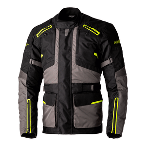 RST : 3X-Large (50) Endurance Jacket - Black/Grey/Yellow - CE Approved