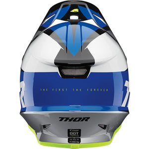 Thor Adult Sector MX Helmet - Fader Blue Black S22