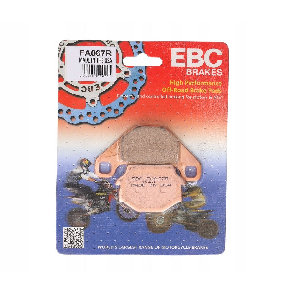 EBC Brake Pads : FA067R Sintered : Yamaha Suzuki Kawasaki