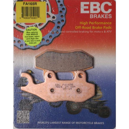 EBC Brake Pads : FA165R Sintered : Kawasaki Suzuki Yamaha