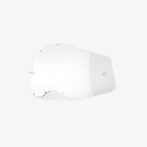 100% Racecraft 2 / Accuri 2 / Strata 2 Lens - Clear