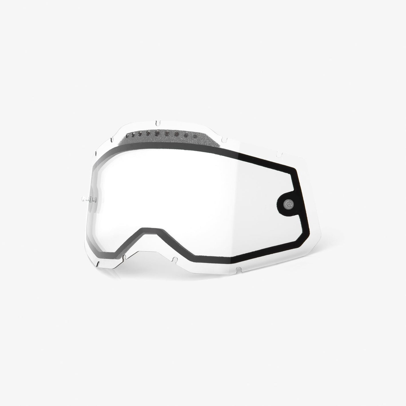 100% Racecraft 2 / Accuri 2 / Strata 2 Dual Vented Lens - Clear