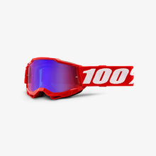 Load image into Gallery viewer, 100% Accuri 2 Youth Goggle - Red - Mirror Red Lens