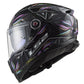 LS2 Large Vector 2 Helmet - Tropical Black/White