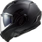 LS2 : Large : Valiant 2 Flip Front Helmet : Matt Black